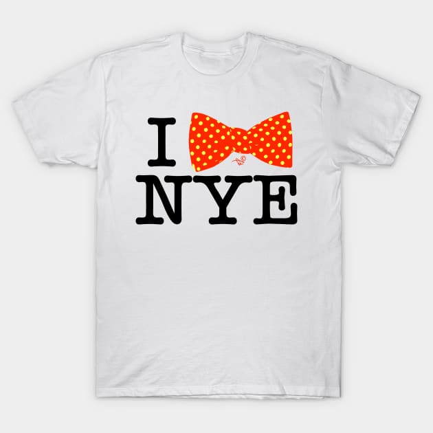 Don't de-NYE Evolution! T-Shirt by TaizTeez